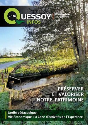 Magazine Quessoy Infos n°120 novembre/décembre 2020