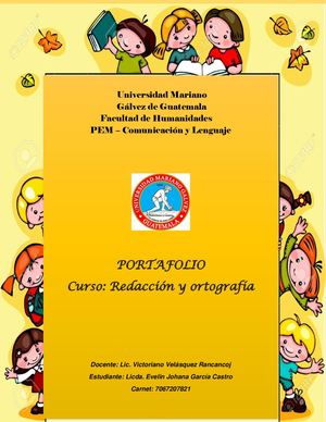 Portafolio Final Redacción