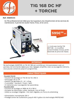 Action Commerciale Soudure