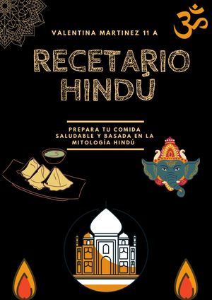 Recetario Hindú .