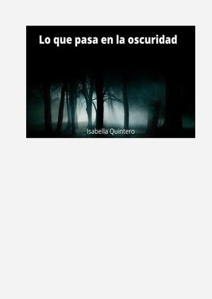 Lo que pasa en la Oscuridad