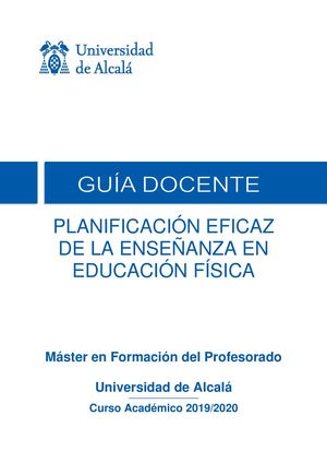 Planificacion Educacion Fisica