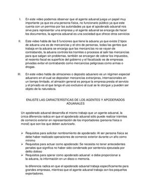 Actividad Adicional Apoderado Aduanal Y Agente Aduanal