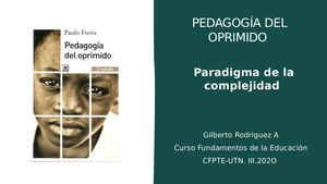 Exposición Pedagogía Oprimido
