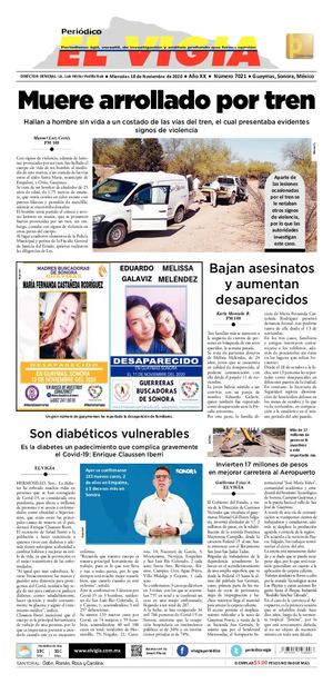 18 de noviembre del 2020