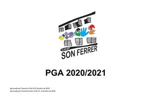 PGA Ceip Son Ferrer 2020 2021