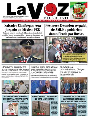 La Voz del Sureste 18-11-2020