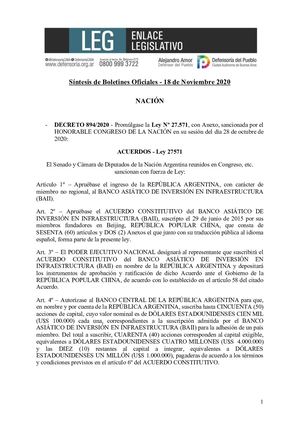 Actualización Normativa 18 De Noviembre 2020