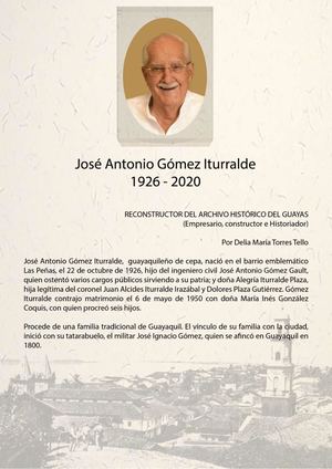 Biografía: José Antonio  Gómez Iturralde