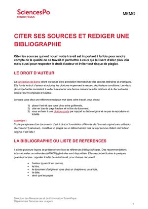 Calaméo - Citer Sources Rediger Bibliographie Fr