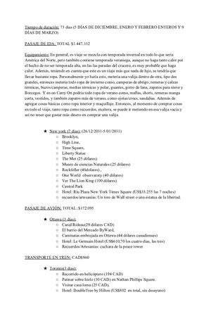 El Viaje De Mis Sueños