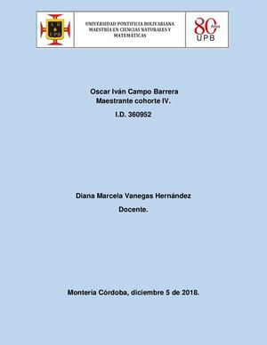 Informe De Laboratorio, Química Analítica I
