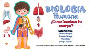 Cartilla Biología Humana