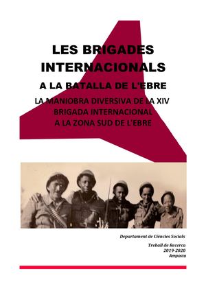 TDR La XIV Brigada Internacional A La Zona Sud De L'ebre