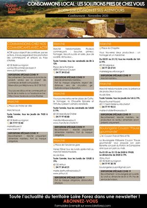 Consommons Local Secteur Boën