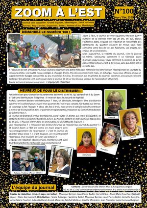 ZOOM 100 Numéro Anniversaire