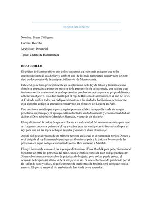 Codigo De Hammurabi