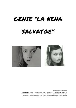 Genie La Niña Salvaje