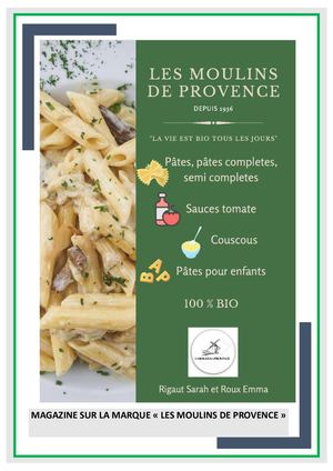 Les Moulins De Provence Dossier Complet