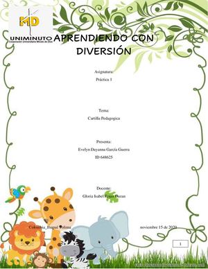 Aprendiendo Con Diversión Evelyn Cartilla