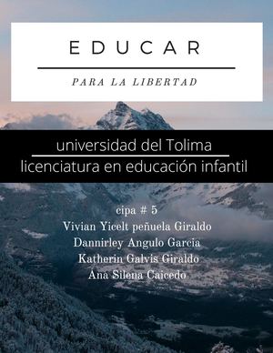 Educar Para La Libertad Pdf
