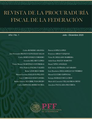 Revista Procuraduria Fiscal Fed jul Dic2020