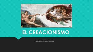 El Creacionismo