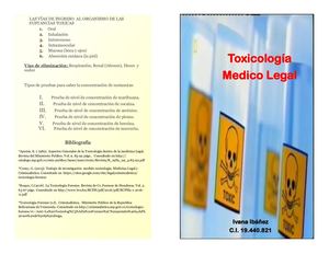 Revista Toxicologia