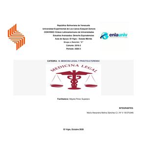Medicina Legal Revista 1 Alexandra Molina
