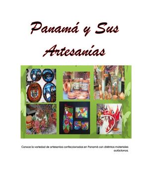 Panamá Y Sus Artesanías
