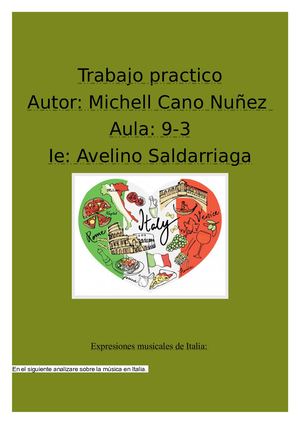 Trabajo Practico Italia