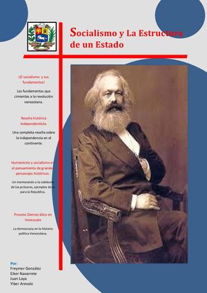 Socialismo Y La Estructura De Un Estado