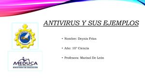 Antivirus Y Sus Ejemplos (Pdf)