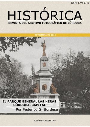 El Parque “General Las Heras“. Córdoba, Capital
