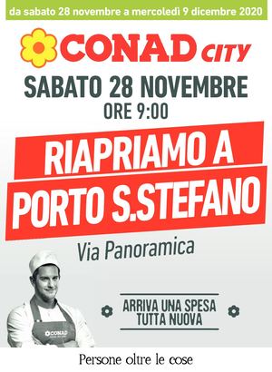 Volantino Conad City Toscana Portosantostefano Grosseto Nord Ovest 28 Novembre 9 Dicembre 2020(1).