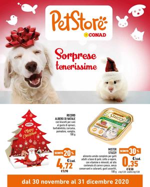 Volantino Conad Petstore Conadnordovest 30 Novembre 31 Dicembre 2020