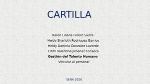 Cartilla
