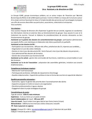2020 11 Offre Emploi Assistant Direction As05717682