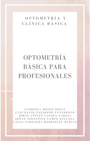 Optometria Basica Para Profesionales