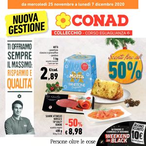 25 CONAD EMILIA COLLECCHIO 25 11 2020 7 12 2020