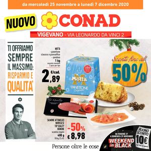 25 CONAD LOMBARDIA VIGEVANO 25 11 2020 7 12 2020