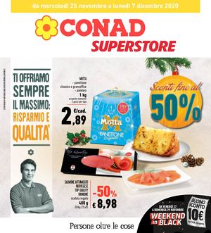 25 CONAD SUPERSTORE EMILIA 25 11 2020 7 12 2020