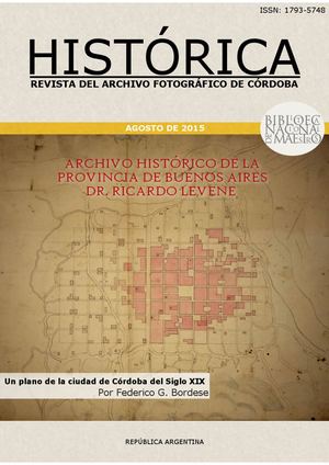 Un plano de la ciudad de Córdoba del Siglo XIX