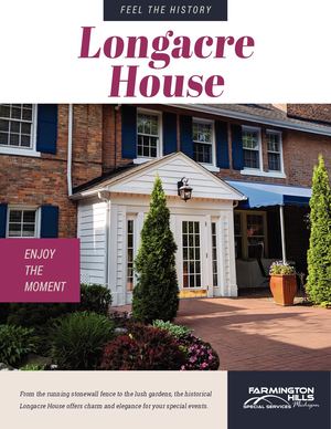 Longacre House Rental Brochure