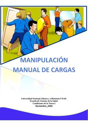 Cartilla Manejo Manual De Cargas