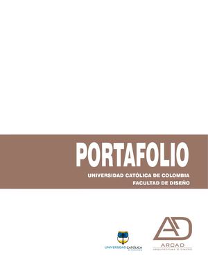 Portafolio Arquitectura