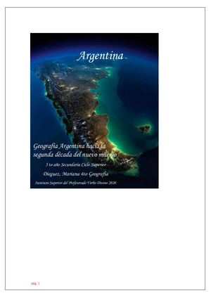 Organización Del Espacio Argentino Libro Digital Dieguez Mariana