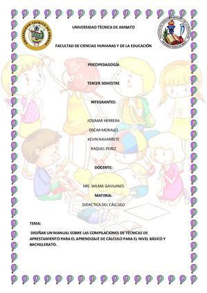 Aprestamiento Basico Y Bachillerato