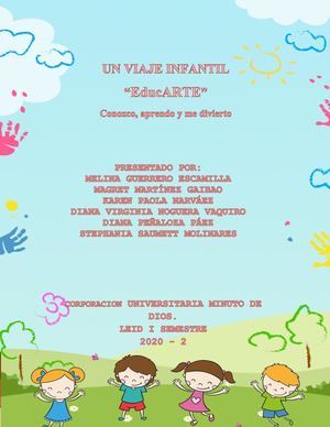 Cartilla Un viaje Infantil "EducARTE"