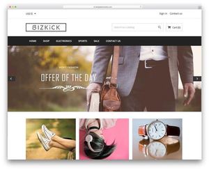Bizkick Free Responsive Prestashop 1 7 Themes